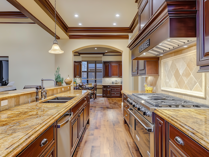 solid wood kitchen