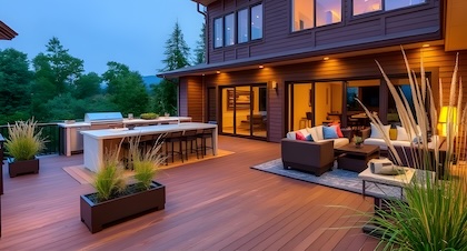 outdoor deck